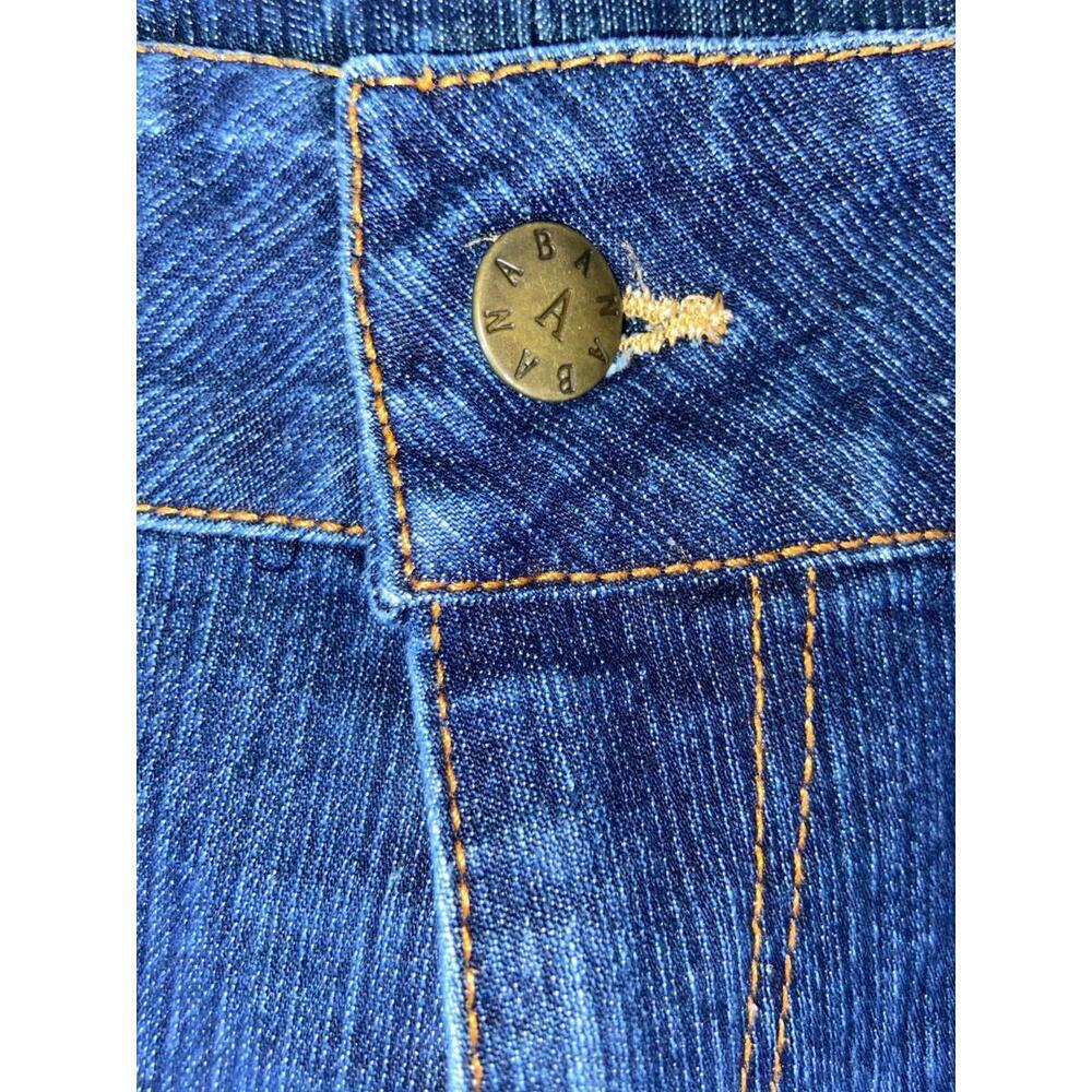 ABAN (Slight Flare) Jeans Pants 7 Womens Denim 32" Waist X 30.5" Inseam DLP-508 - Picture 3 of 11
